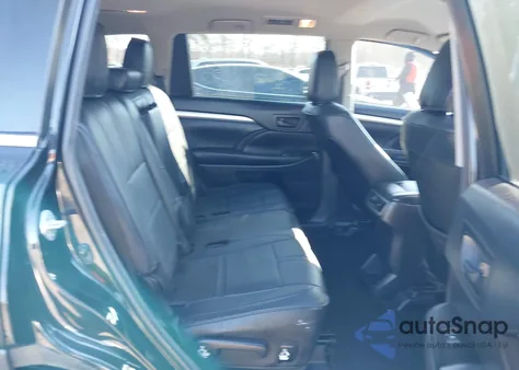 2017 Toyota Highlander Le Plus from USA, damaged, VIN 5TDBZRFH3HS371971